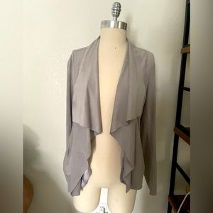 Bagatelle Collection Faux Suede Blazer